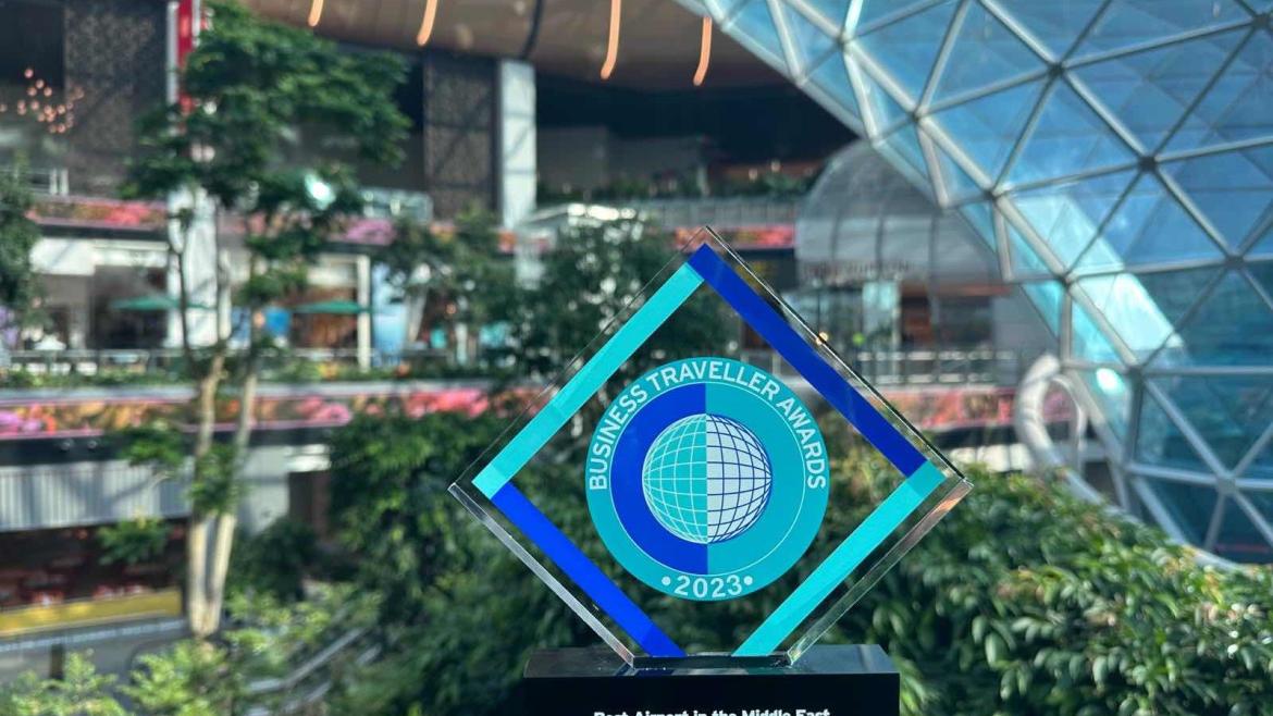 Hamad International Airport Wins "Best Airport in the Middle East” Award at the 2023 Business Traveller Awards