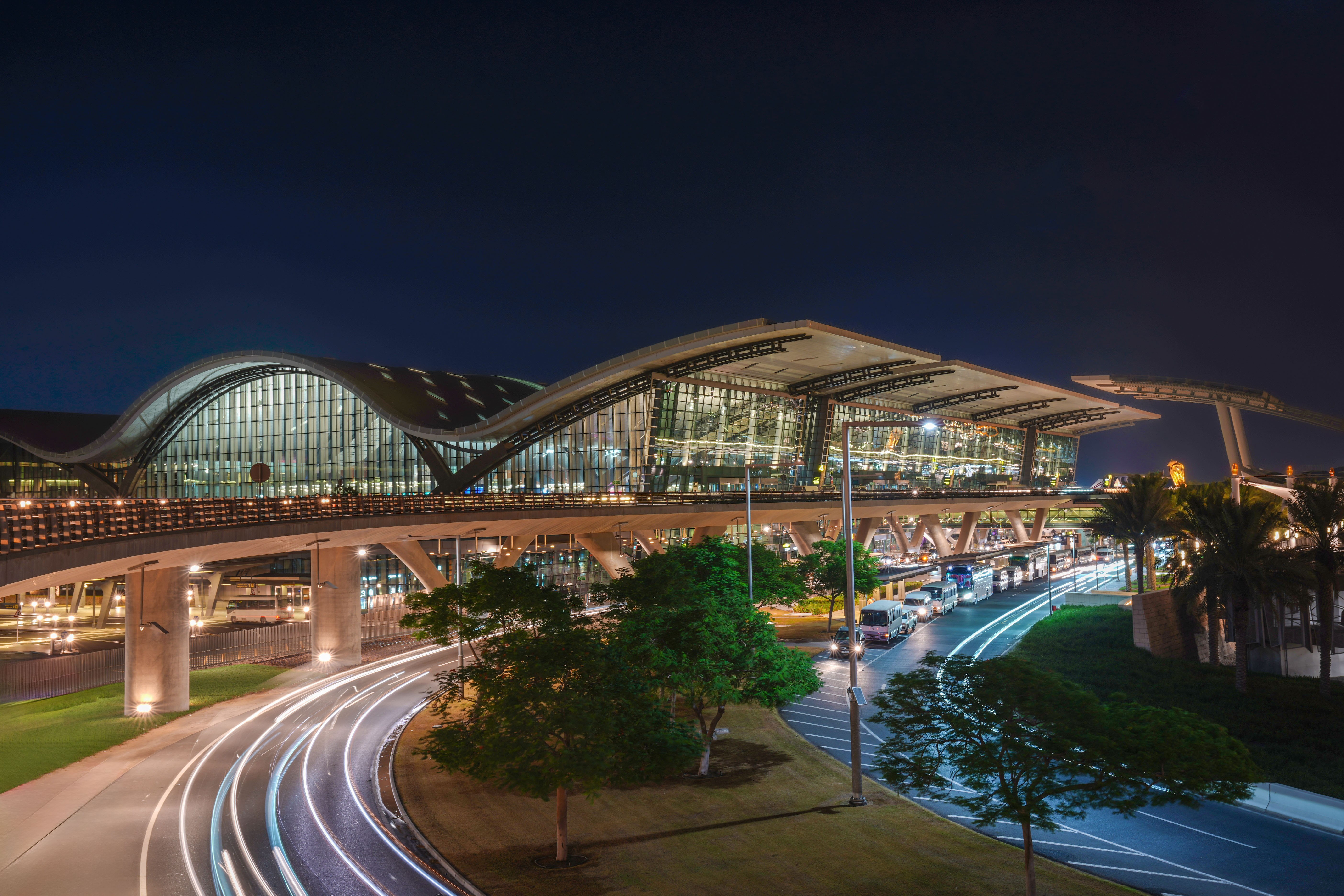 Hamad International Airport Facade Image