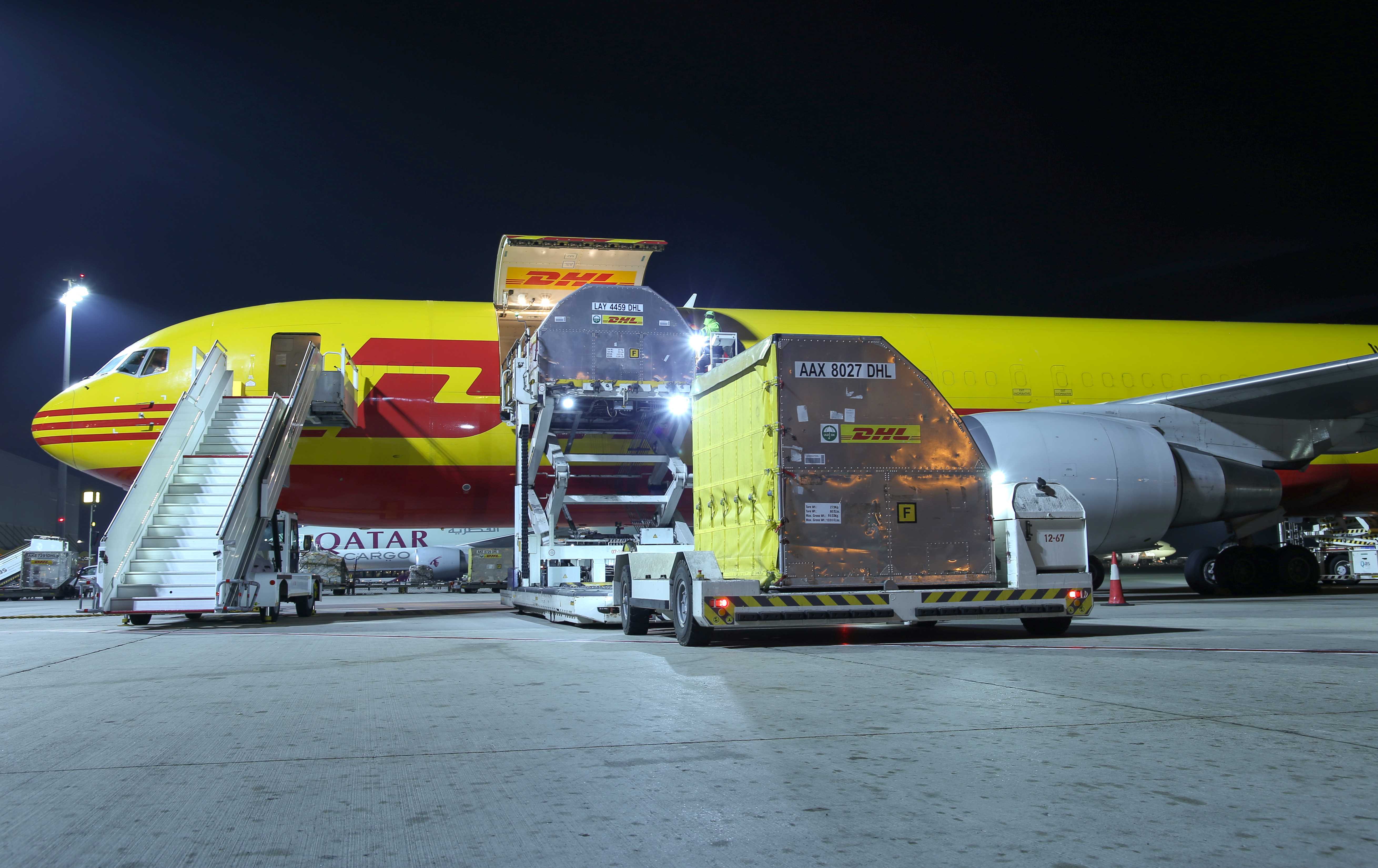 Hamad International Airport Welcomes DHL’s New Flight 