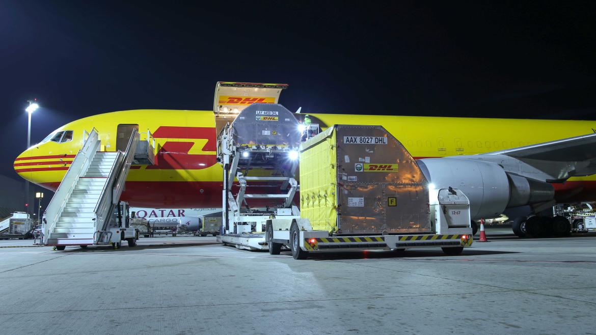 Hamad International Airport Welcomes DHL’s New Flight 