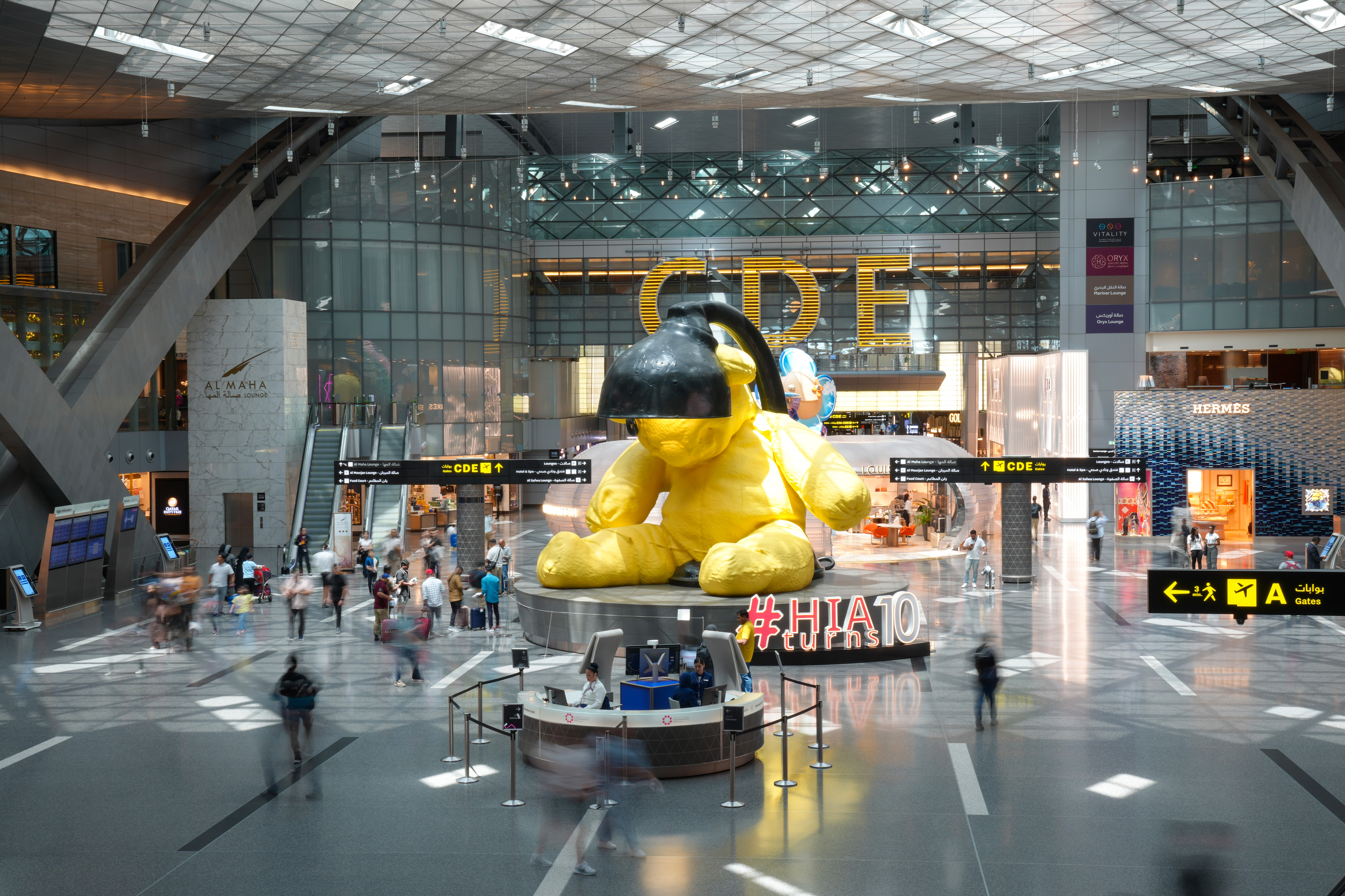 مطار حمد الدولي يحقق أرقاماً قياسية خلال عام 2024