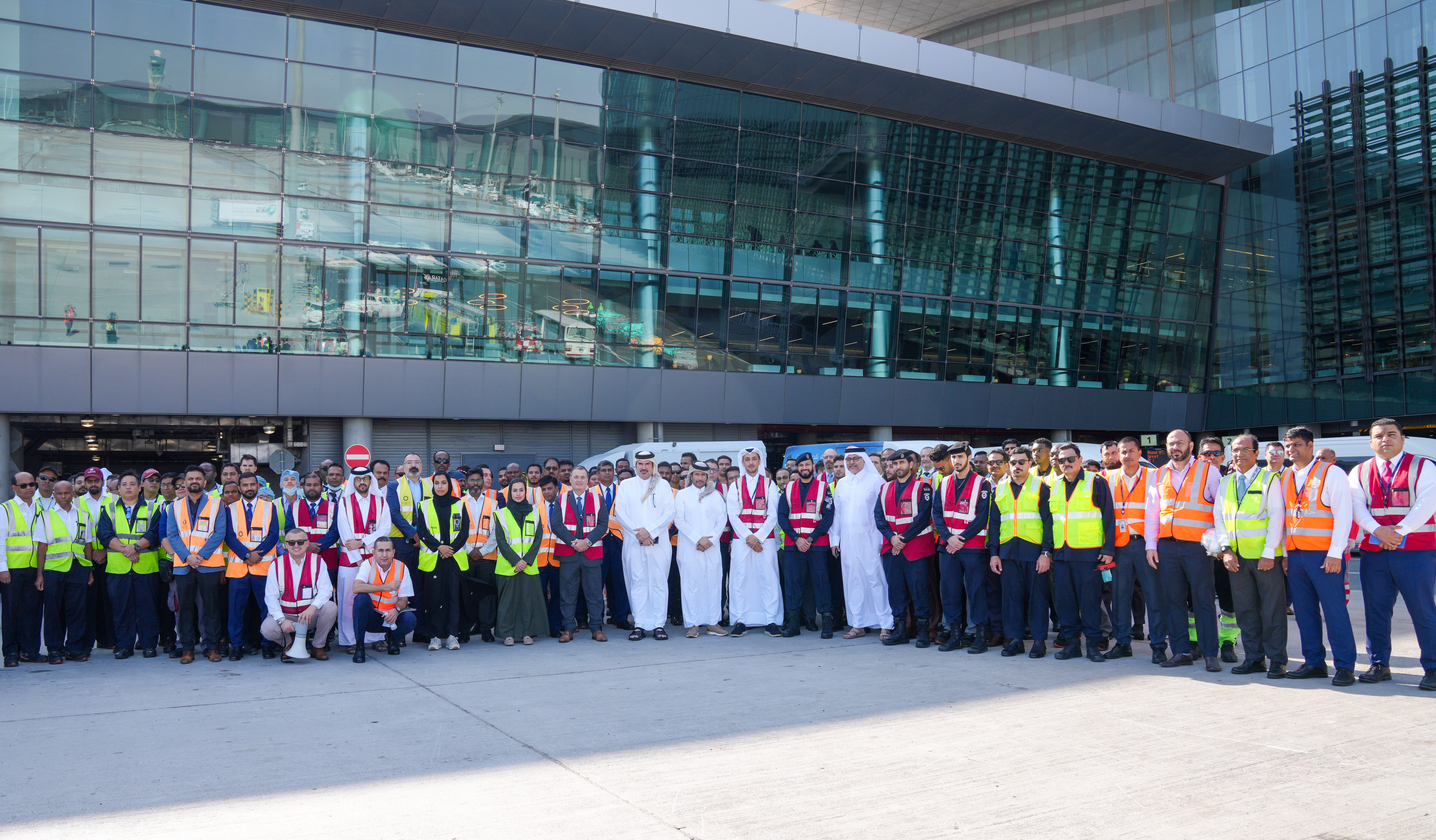شركة "مطار" تختتم فعاليات أسبوع الأمن والسلامة  في مطار حمد الدولي
